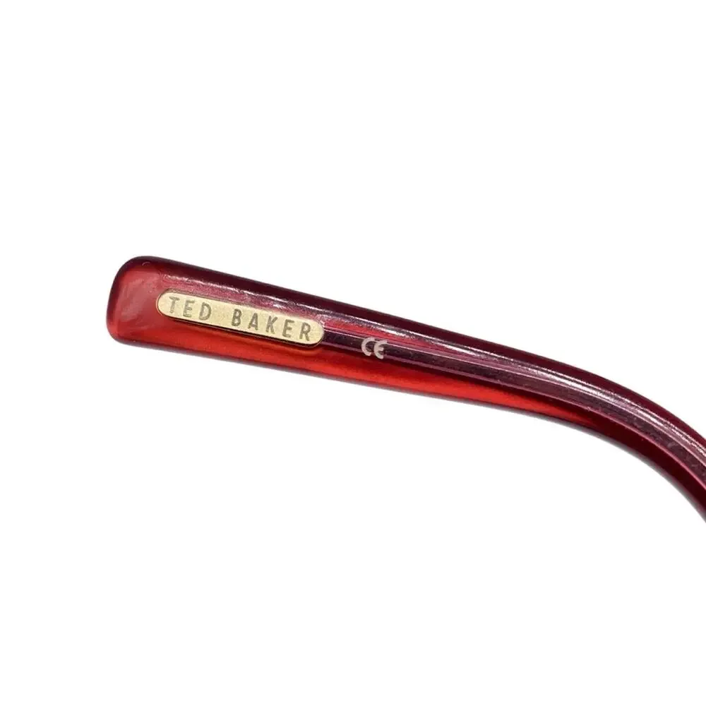 TED BAKER Lawn Party Eyeglasses Berry Pink | 51-15-140